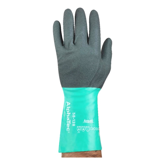 Chemical protective glove Ansell AlphaTec<SUP>®</SUP> 58-128