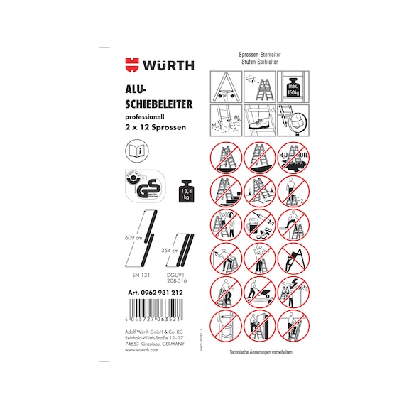 Artikel-Aufkleber - ETIK-(F.STEHLEI-0962931112)-PVC