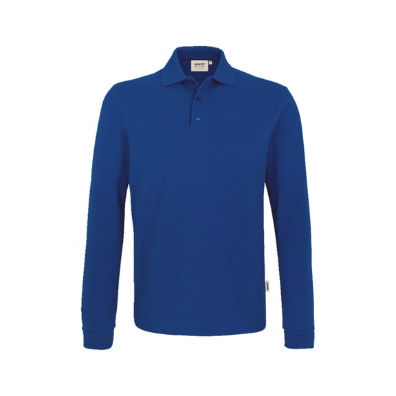 Work poloshirt HAKRO 815 MIKRALINAR&reg; long-sleeved polo shirt - LONGSLEEVE-POLO SHIRT-HAKRO-815-129-XXL