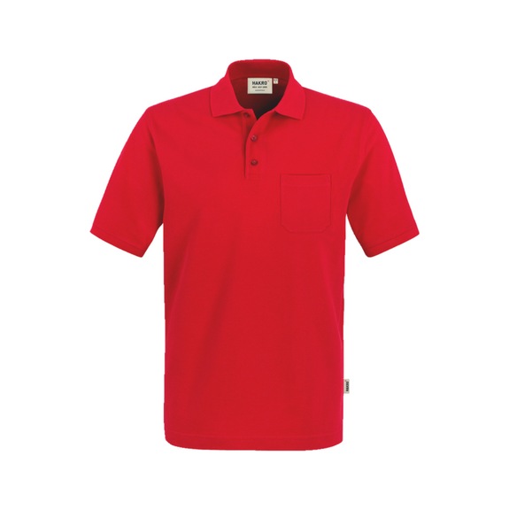 Work poloshirt HAKRO 802 Top pocket polo shirt - POCKET-POLO SHIRT-HAKRO-802-02-M