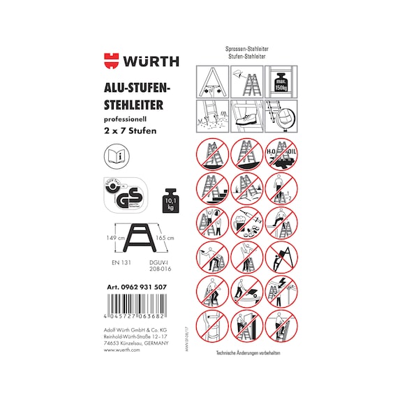 Artikel-Aufkleber - ETIK-(F.STEHLEI-0962931507)-PVC
