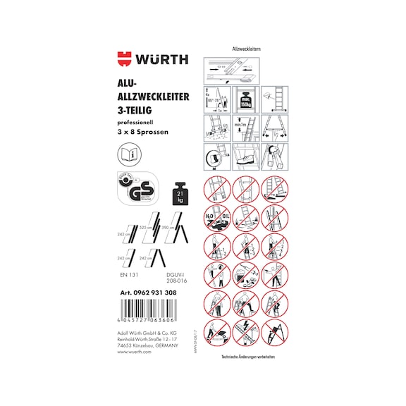 Article sticker - LBL-(F.MULTIPURPLDR-0962931308)-PVC