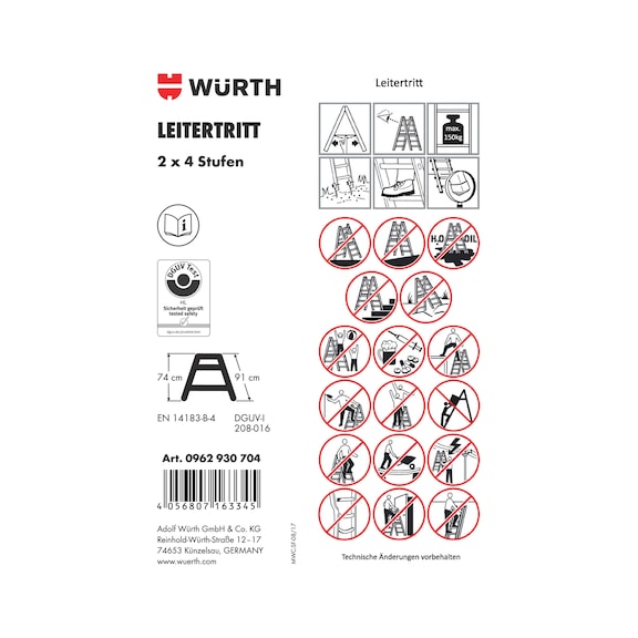 Article sticker - LBL-(F.LDR-0962930704)-PVC