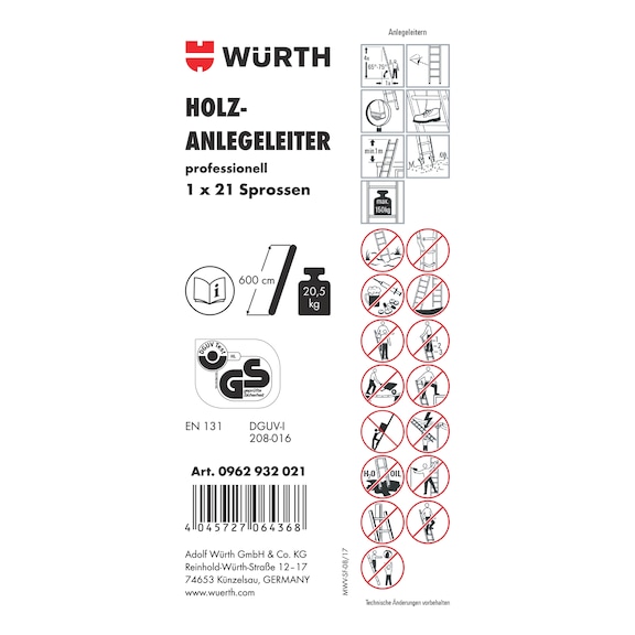Article sticker - LBL-(F.LANDLDR-0962932021)-PVC