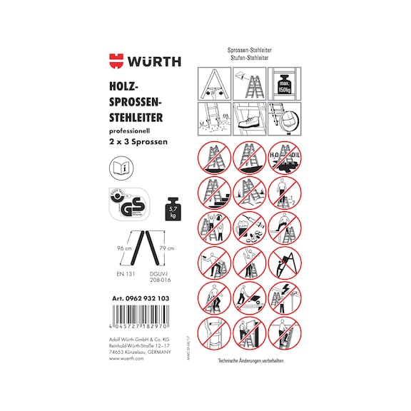 Artikel-Aufkleber - ETIK-(F.STEHLEI-0962932103)-PVC