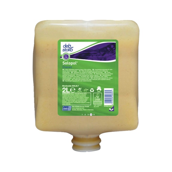 Gél mosakodáshoz és tusoláshoz, STOKO - HANDCLEANPASTE-SOLOPOL-SOL2LT-2L
