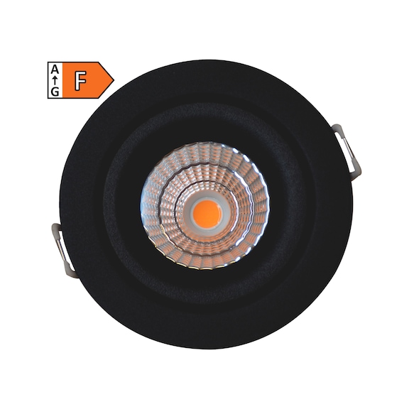 Downlight Lav E model - DOWNLIGHT LAV E 2700K SORT