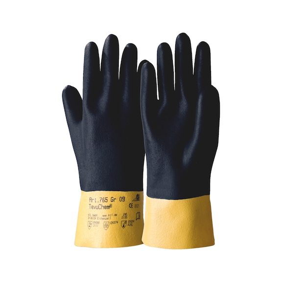 Protective glove, chemicals KCL Tevuchem 765 - GLOV-TEVUCHEM-KCL-765-SZ10