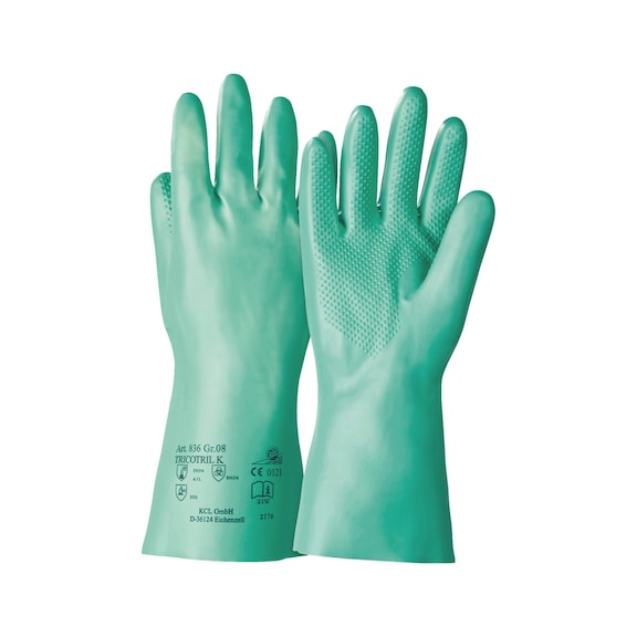 Gant de protection chimique KCL Tricotril Spec 838 - GLOV-TRICOTRIL-K-SPEZ-KCL-838-SZ11