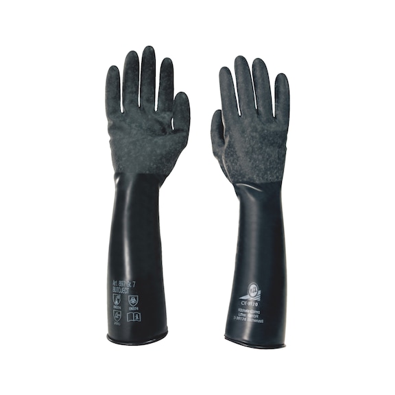 Protective glove, chemicals KCL Butoject 897