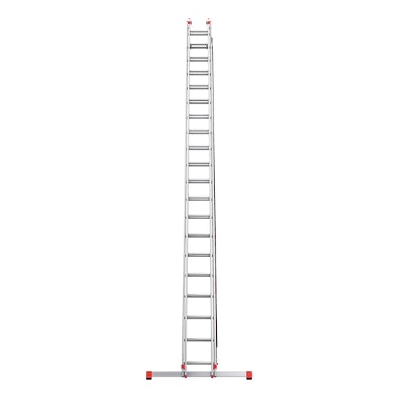 Aluminium rope ladder 2&nbsp;pieces with rollers - ROPPULLDR-2PCS-ALU-TRAV-2X20RUNGS