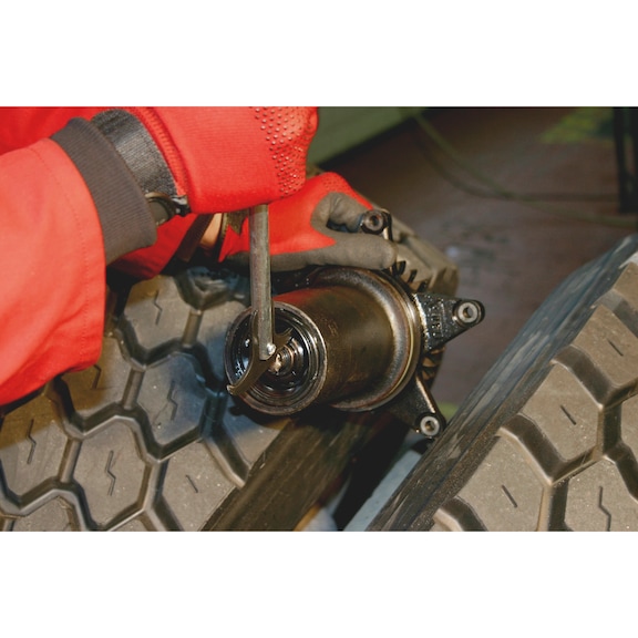 Extracteur De Joint D'Arbre 58430 Avec Support De Tige - Outil Universel Pour Voitures Et Motos, Évite Dommages Et Fuites