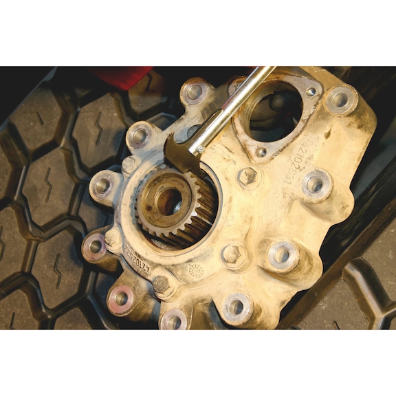 Extracteur De Joint D'arbre 58430 – Démontez Vos Joints Sans Rayer, Pour Voiture Et Moto – Avec Support De Tige - 2