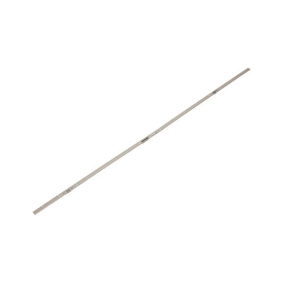 Locking strip for multiple locks With two automatic latches - AY-LOKRAIL-DRLOK-2AMF-SC-PS-SIL-L-U29-13