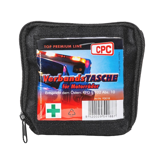 Motorcycle first aid bag - 1STAIDBG-BICYCLE-AUSTRIA-LAW-BLACK