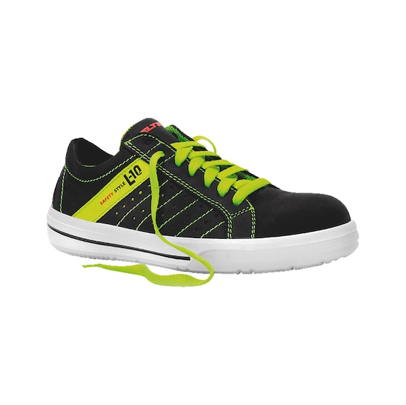 Low-cut safety shoes, S1P ELTEN Breezer black Low