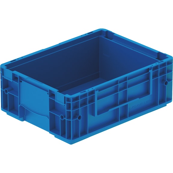 Storage box VDA-RL-KLT - VDA-RL-KLT-4147-396X297X147,5-RAL5005