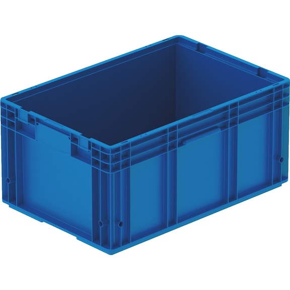 Storage box RL-KLT VDA - VDA-RL-KLT-6280-594X396X280-RAL5005