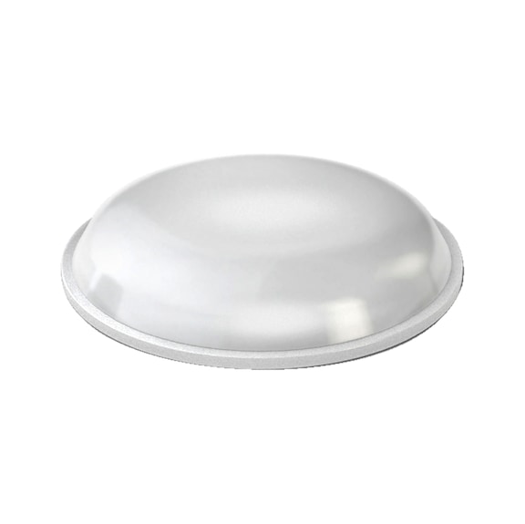 Amorti de butée de porte - DRCLSRBUFR-PU-TRANSP-SA-D12,7X1,8MM