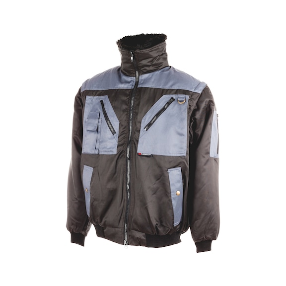 Blouson aviateur Nevada - PILOT BLOUSON NEVADA GREY/BLACK M