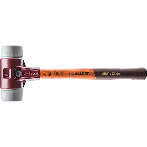 Soft-face hammer Halder SIMPLEX soft-face hammer series 3003 - SFTFCEHAM-HALDER-3003.040-SIMPLEX-D40