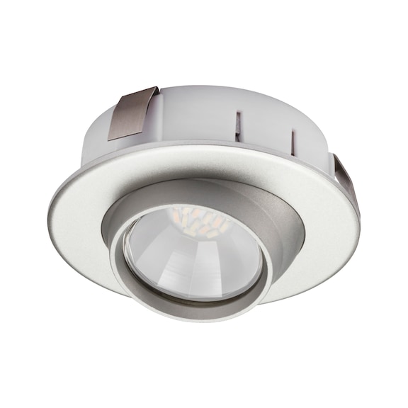 Built-in LED light EBL-12-EYE With swivelling lamp head - LGHT-LED-(EBL-12)-EYE-PLA-ALUCOL-AW