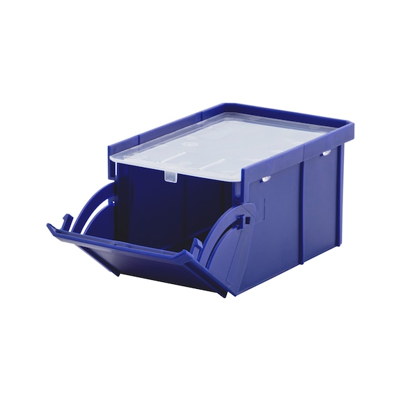 W-KLT 2.0 Petit récipient XS - W-KLT-2.0-XS-BLUE(RAL5022)-111X73X59MM