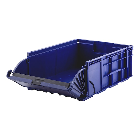 Storage box W-KLT 2.0 - W-KLT2.0-4315-BLUE(RAL5022)400X300X150MM