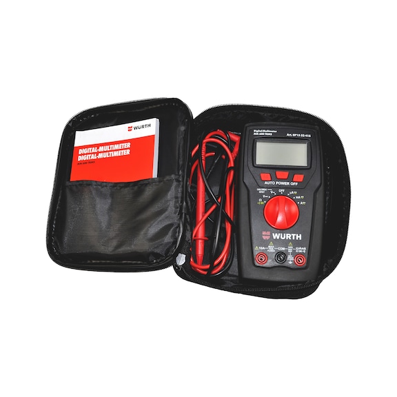 MULTIMETRO DIGITALE WURTH MM 600 TRMS - MULTIM-DGT-TRMS Ref - Foto 9