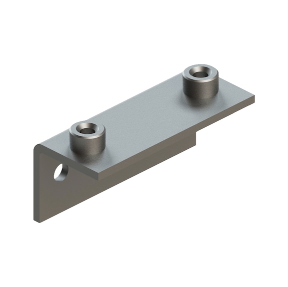 Welding plate DIN3015-1, angled version (W), W.TEC Series - 1