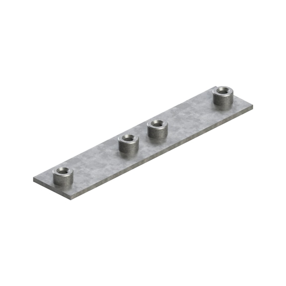 Welding plate DIN3015-1, double version (D), W.TEC series - 1