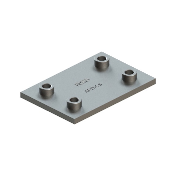 DIN 3015-2 double simple - WELDPLT-DIN3015/2-S-W1-SZ8