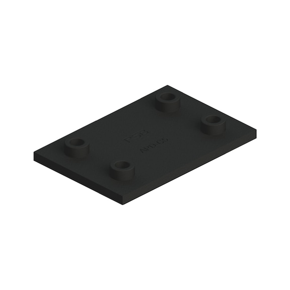 Welding plate DIN 3015-2, double version (S), W.TEC series - 1