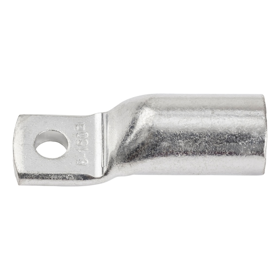 Pipe cable lug with narrow flange - TUBCBLLUG-NRRWFLG-CU-(J2N)-M8-150SMM