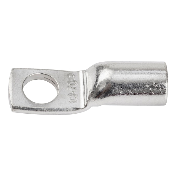 Rohrkabelschuh mit schmalem Flansch - ROKBLSHH-SCHMFLSH-CU-(J2N)-M12-70QMM