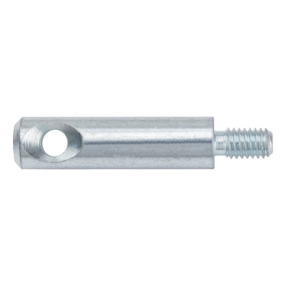 Bolt for furniture connector SL 15 - BLT-(F.CON-SL15)-ZN-M6-30MM