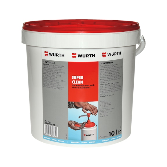 HD detergent for hands - HNDCLNR-SUPERCLEAN-10LTR