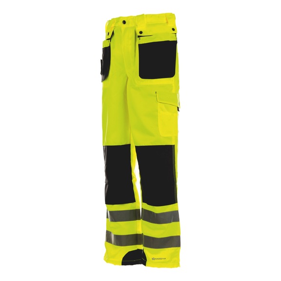 High-visibility trousers - WARNSCHUTZHOSE GELB/SCHWZ GR. 46