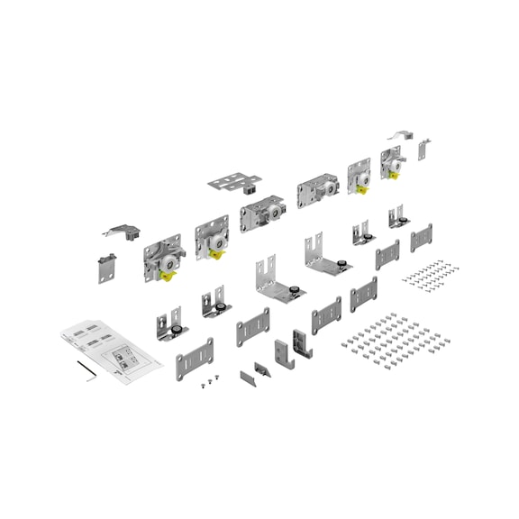 Schiebet&uuml;rbeschlag TopLine L - SHIEBTRBSHLG-TOPL-L-3T-50KG-18-30MM