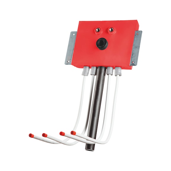 Installation box, standard washbasin, dry walling - IB-WB-DC-2XCWTR/WWTR80-DN16-LWR-WWTR40