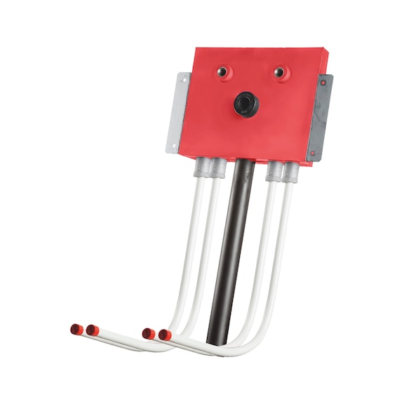 Installationsbox Standardwaschtisch Trockenbau - IB-WT-TB-2XKWA/WWA150-DN20-UNT-ABWA50