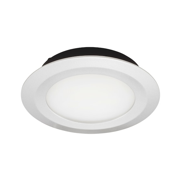 LED-Einbauleuchte EBL-12-10 zum Einlassen - LEUCHT-LED-(EBL-12-10)-NW-ALUFARB