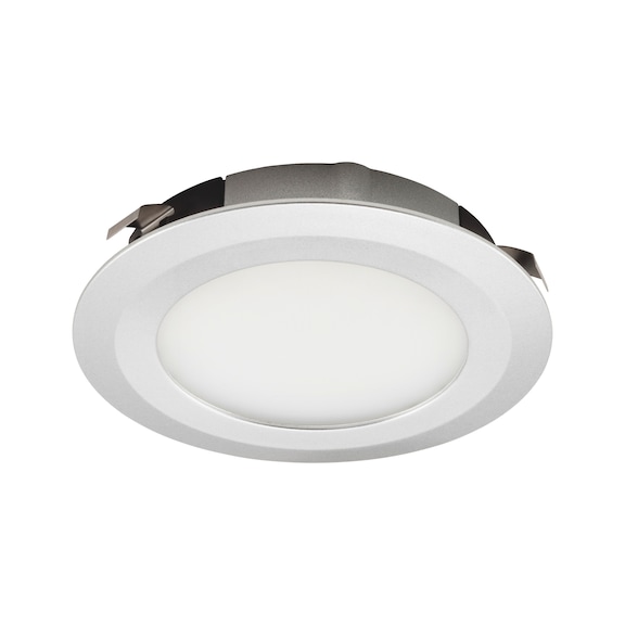 LED-Einbauleuchte EBL-12-13 zum Einlassen - LEUCHT-LED-(EBL-12-13)-WW-ALUFARB
