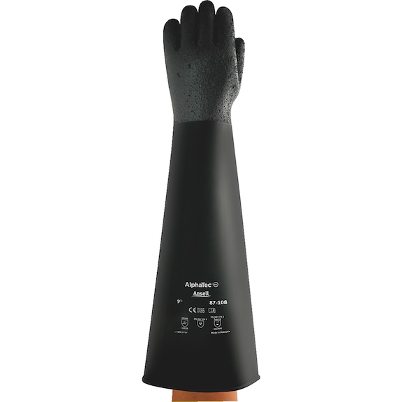 Chemical protective glove Ansell AlphaTec<SUP>&reg;</SUP> 87-108