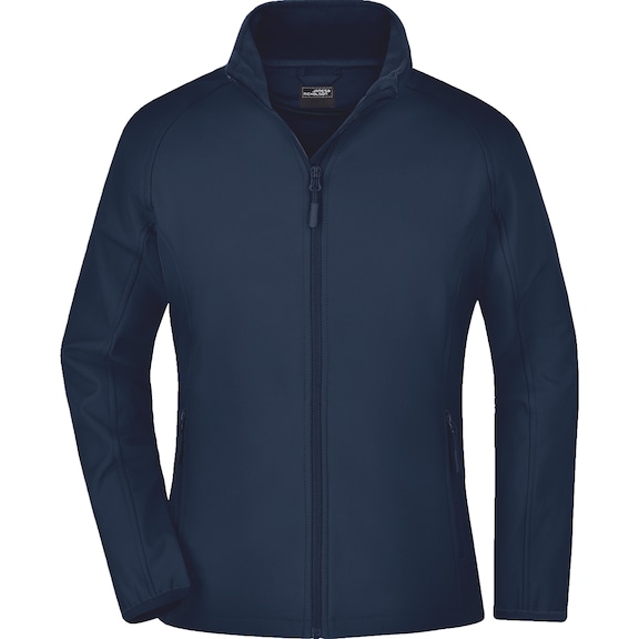 Work jacket Daiber JN1129 ladies' promo softshell jacket - WMSOFTSHELLJACK-JN1129-NAVY-R&S-L-SPC