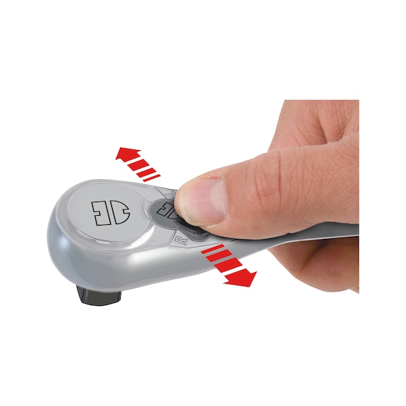3/8 inch lever reversible ratchet, dust-protected - 5