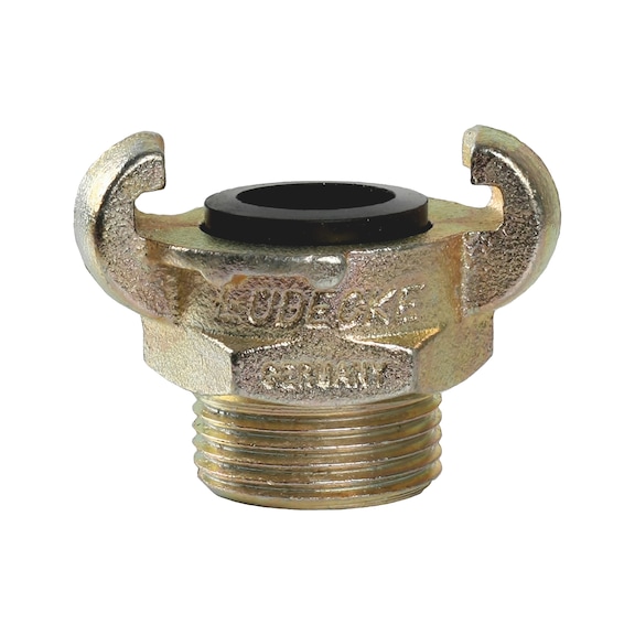 KAG - kynsiliitin ulkokierteellä, valurauta, yleiskäyttöön