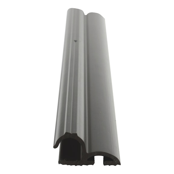 Roiskeläpän kiinnitysprofiili PVC