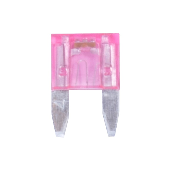 Mini-fladstiksikringer - MINI FLADSTIKSSIKRINGER LYSRØD 4 A M.LED