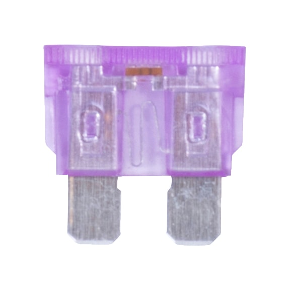 Fladstiksikringer  - FLADSTIKSIKRING VIOLET 3 A M.LED